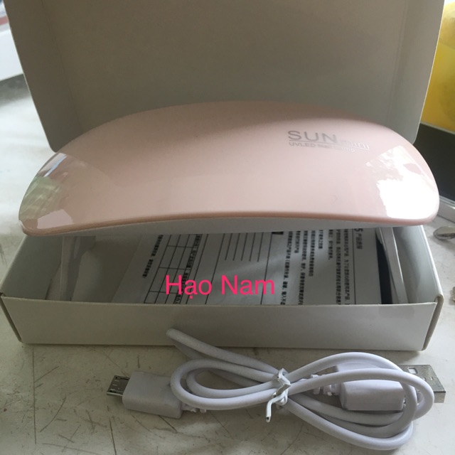 Máy hơ gel led mini 