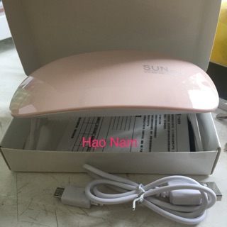 Máy hơ gel led mini 