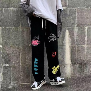 (Q74) Quần unisex họa tiết hướng street style