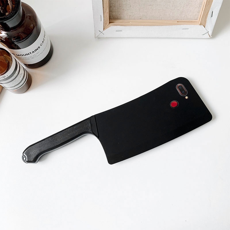 Ốp điện thoại hình dao dành cho Oppo A52 A72 A92 F1S F5 F7 F9 F11 F17 Pro A1K