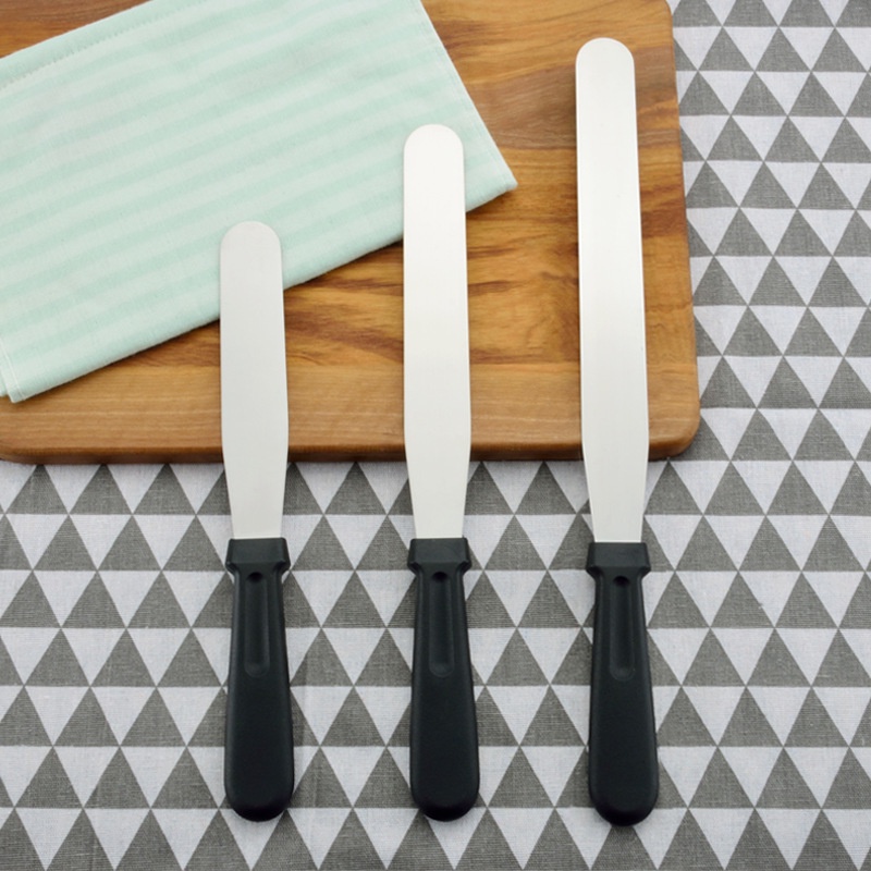 Dao Chà Láng Thẳng Trét Kem Phết Bánh Kem Sinh Nhật Tạo Hình Bông Lan Gato 32 Cm - DAOTHANGNHUA320