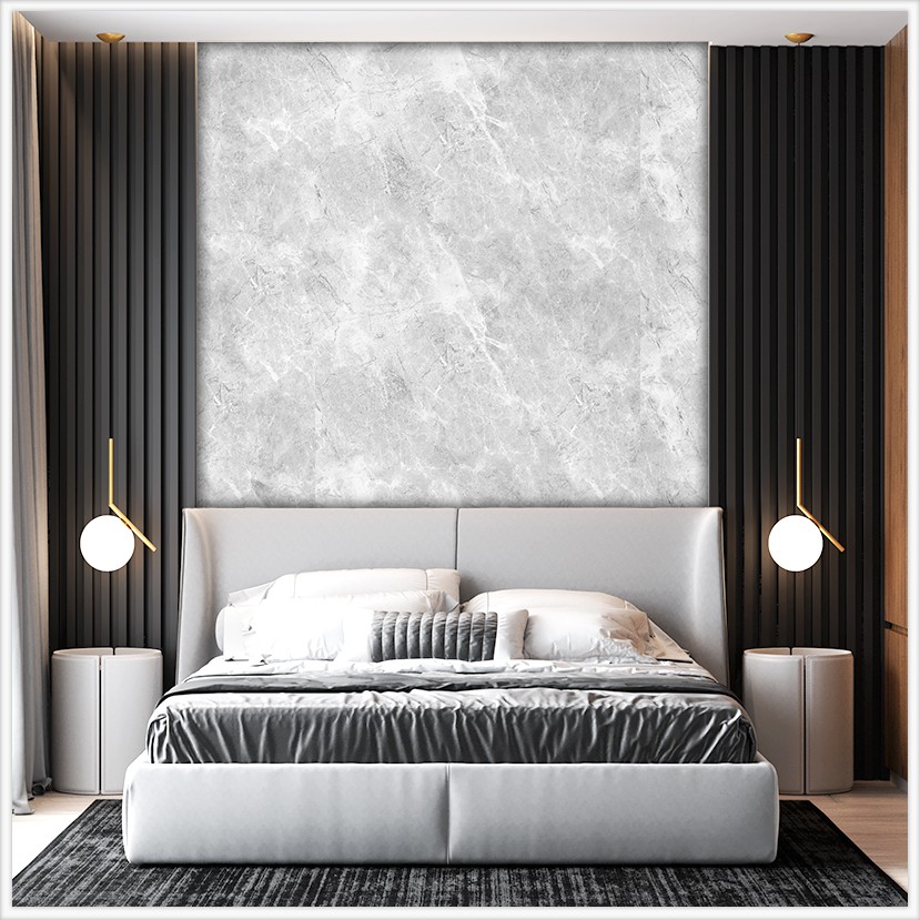 Giấy Dán Tường Màu Xi Măng  | Decal Dán Tường Chống Bấm Bẩn Dễ Dàng Vệ Sinh Chất Liệu Chống Nước