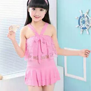 Freeship 99k TQ_Bộ đồ bơi bé xinh