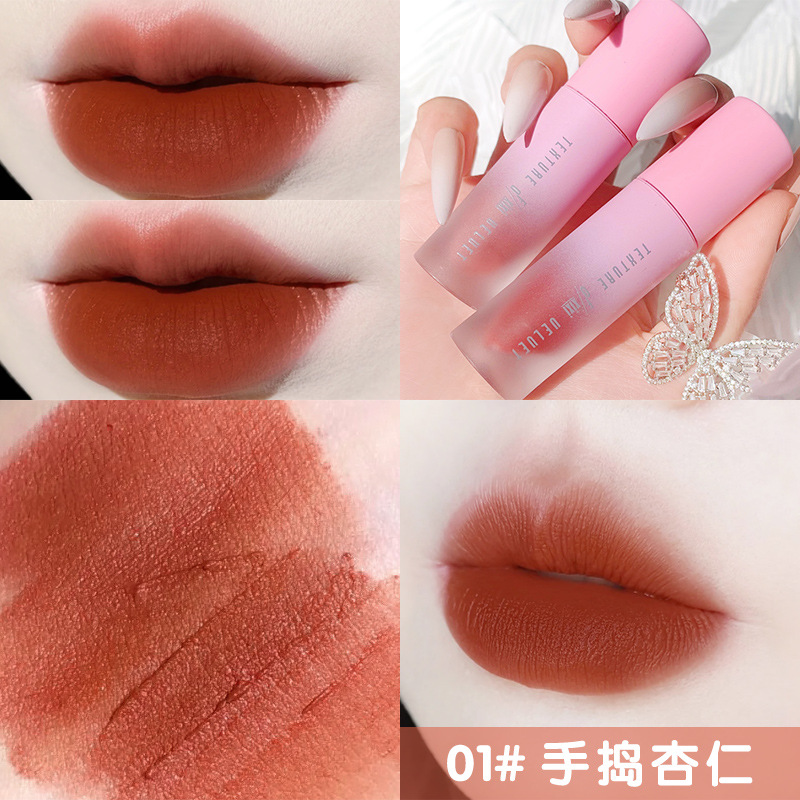 [Hàng mới về] Son môi Xixi kết cấu lì/bóng hiệu ứng gương dưỡng ẩm nhung mịn