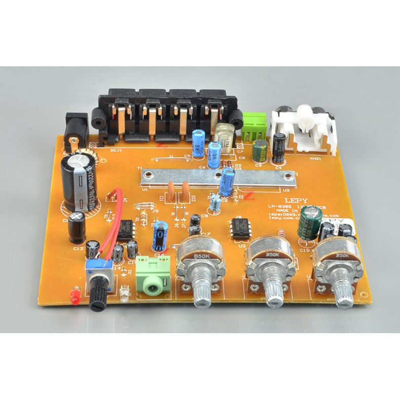Ampli Mini 12V Hifi 2.1 độ xe nghe nhạc cực hay LP-838