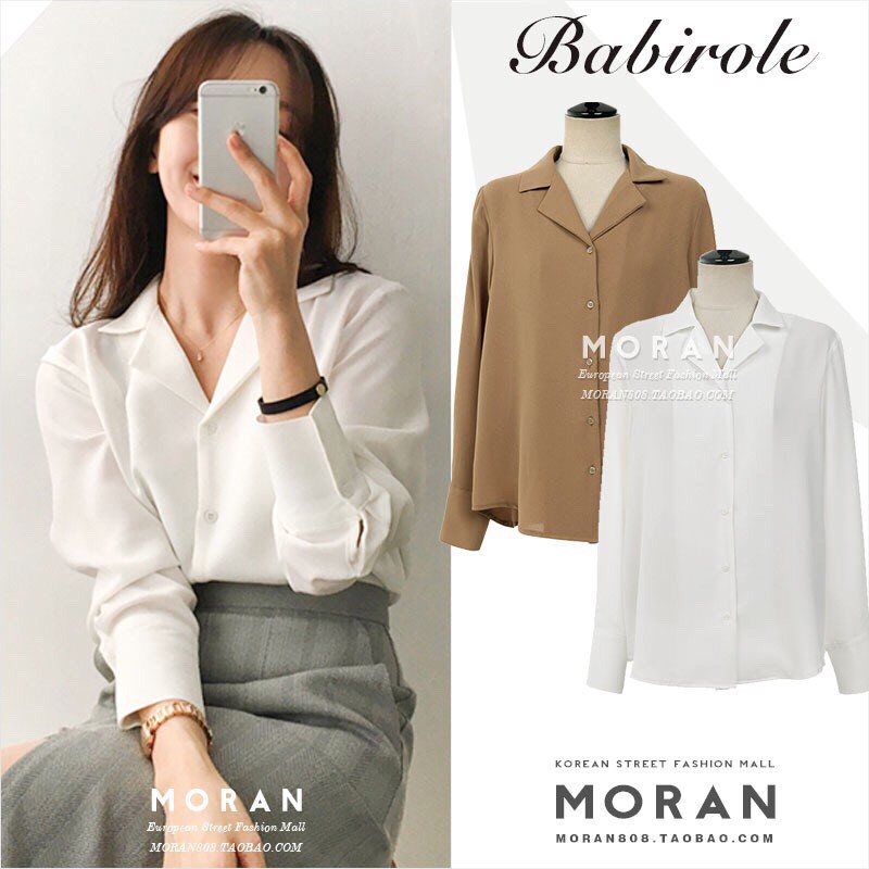 ÁO SƠ MI NỮ CỔ VEST MANGO