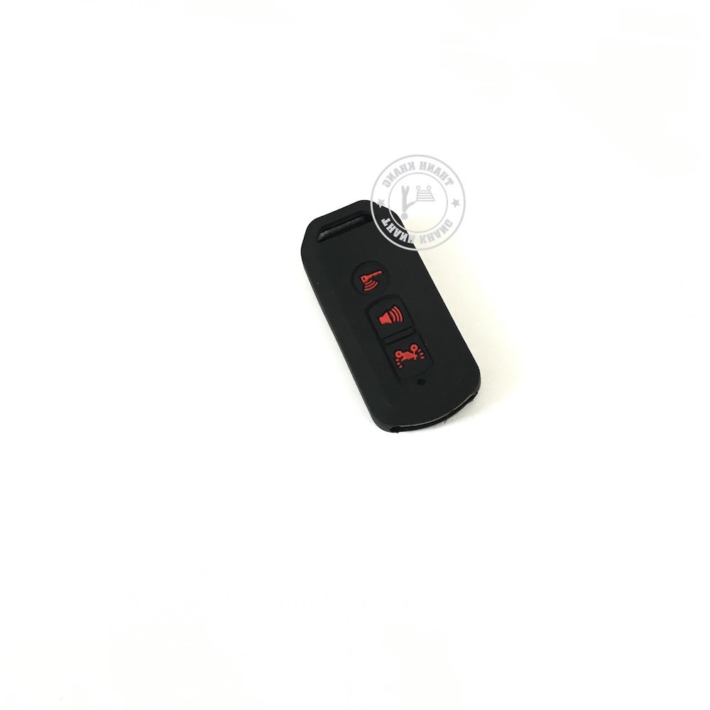 Bao da silicon smartkey 3 nút cho xe máy honda màu đen thanh khang 006001470