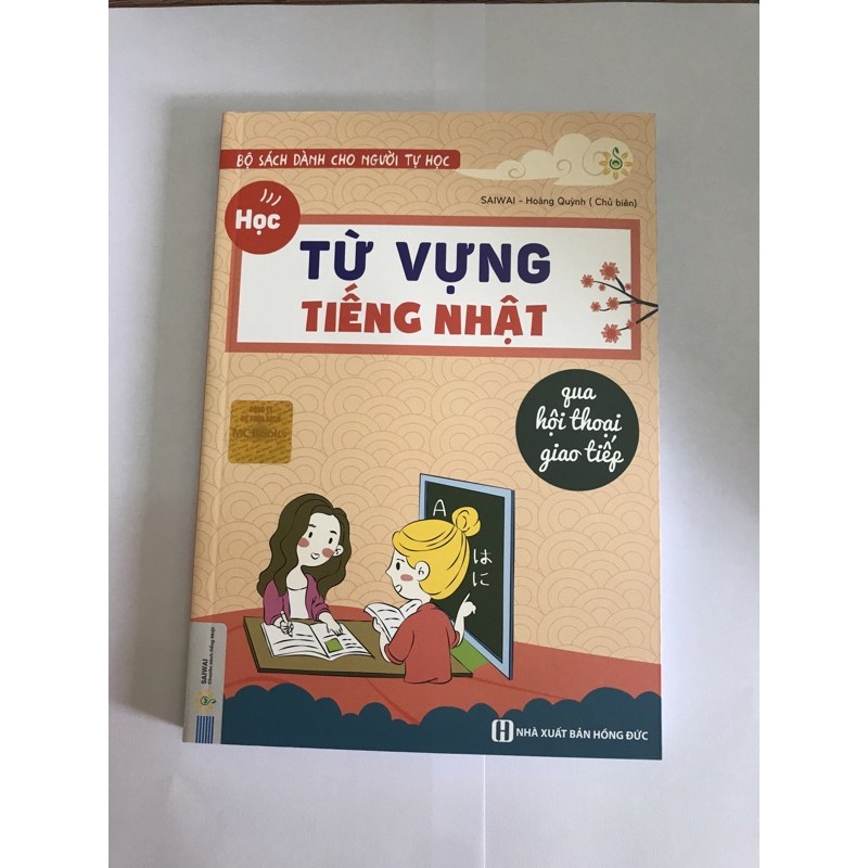 Sách - Học Từ Vựng tiếng Nhật qua Hội thoại giao tiếp