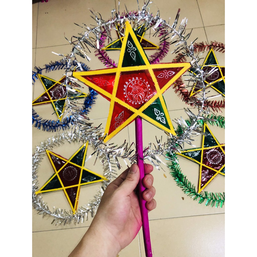 combo 200 đèn ông sao 25cm
