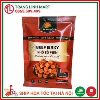 Thịt bò khô viên Fansipan 50g