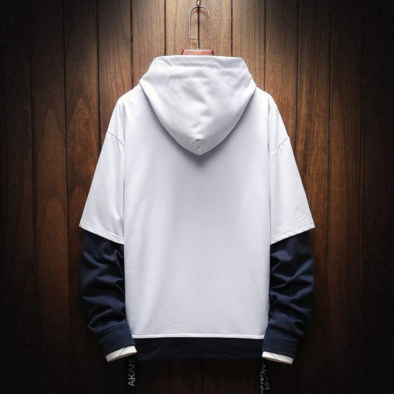 Áo hoodie nam đen một mảnh in chữ | BigBuy360 - bigbuy360.vn