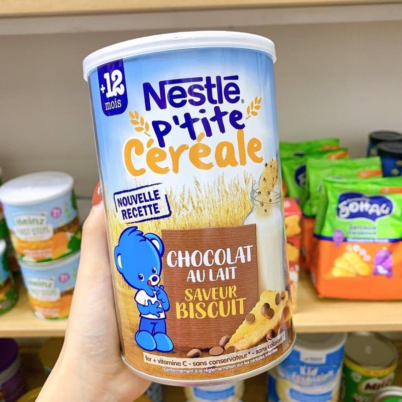 Bột lắc sữa Nestle pháp 400g [8/22]