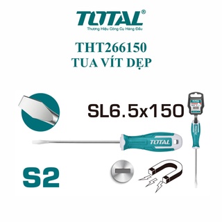 Tua vít dẹp Total THT266150