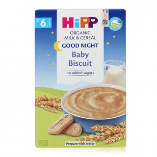 Bột ăn dặm Hipp "Bột sữa, bích quy cho nhũ nhi" 6m/250g
