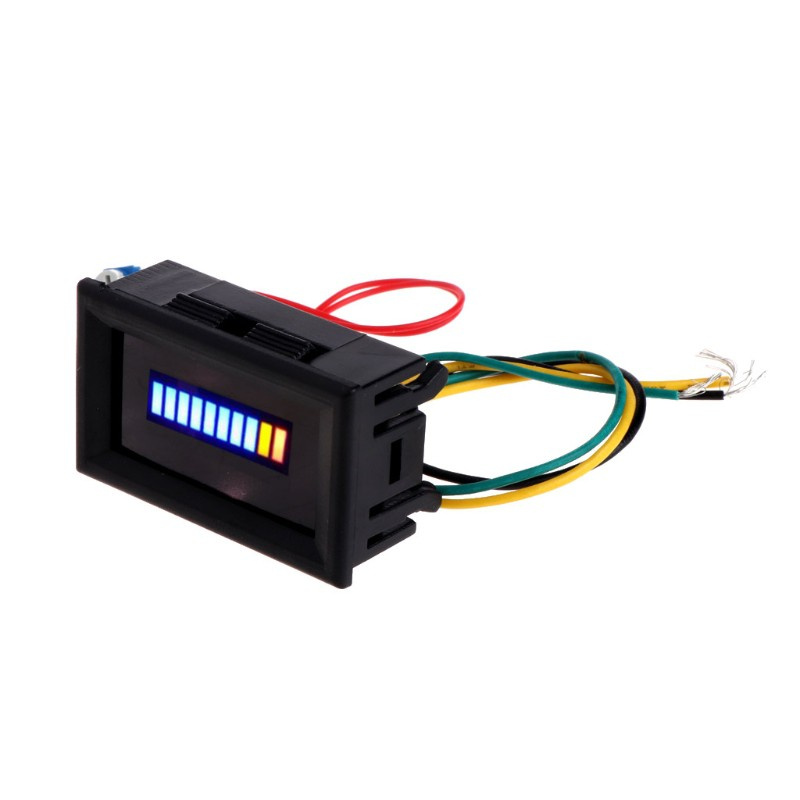 Đồng hồ đo mức nhiên liệu có đèn led 12V chuyên dụng thích hợp cho xe mô tô/xe hơi