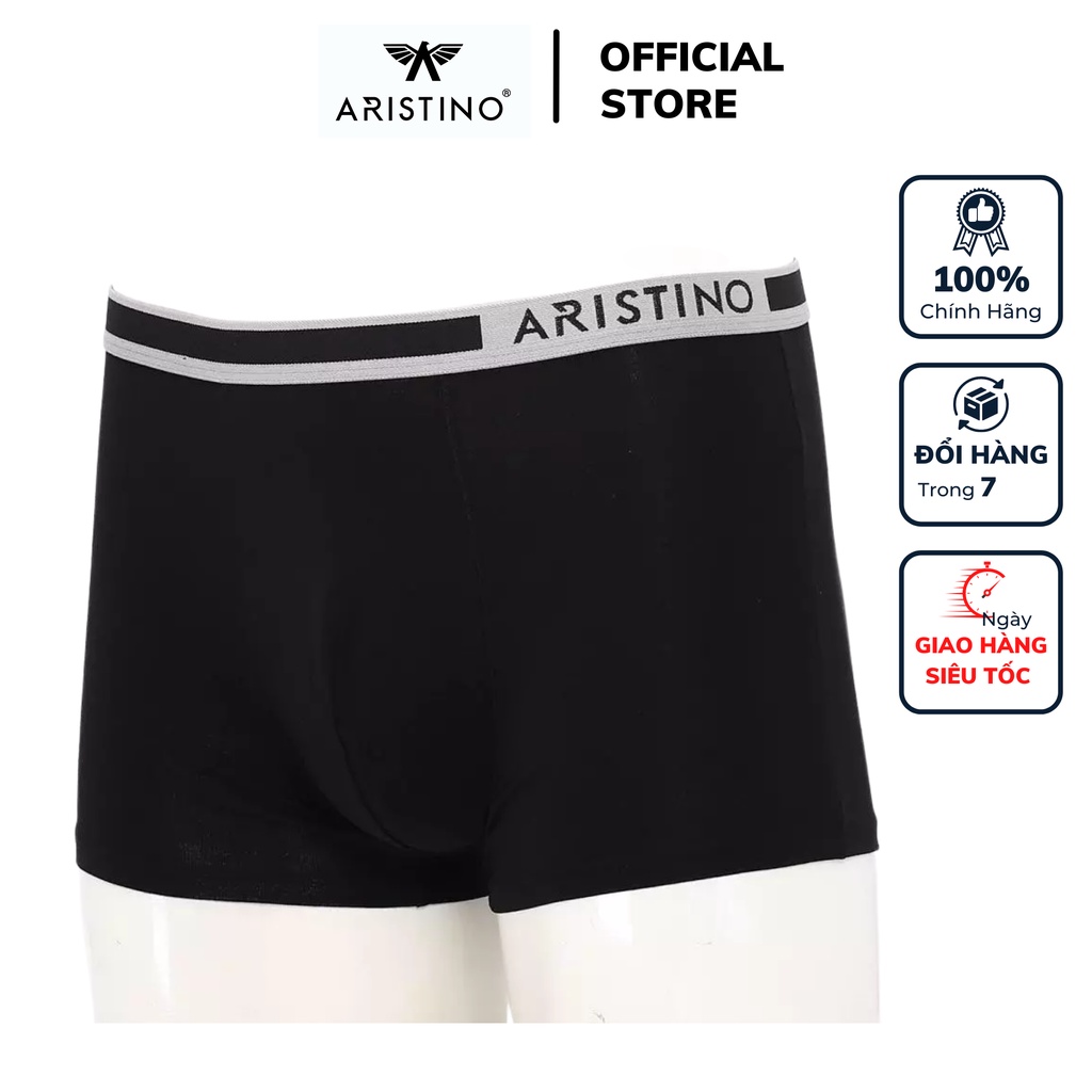 Quần lót nam boxer Aristino  ABX1603 sịp đùi chất cotton mềm mại thoáng mát dễ chịu xì nam cao cấp chính hãng