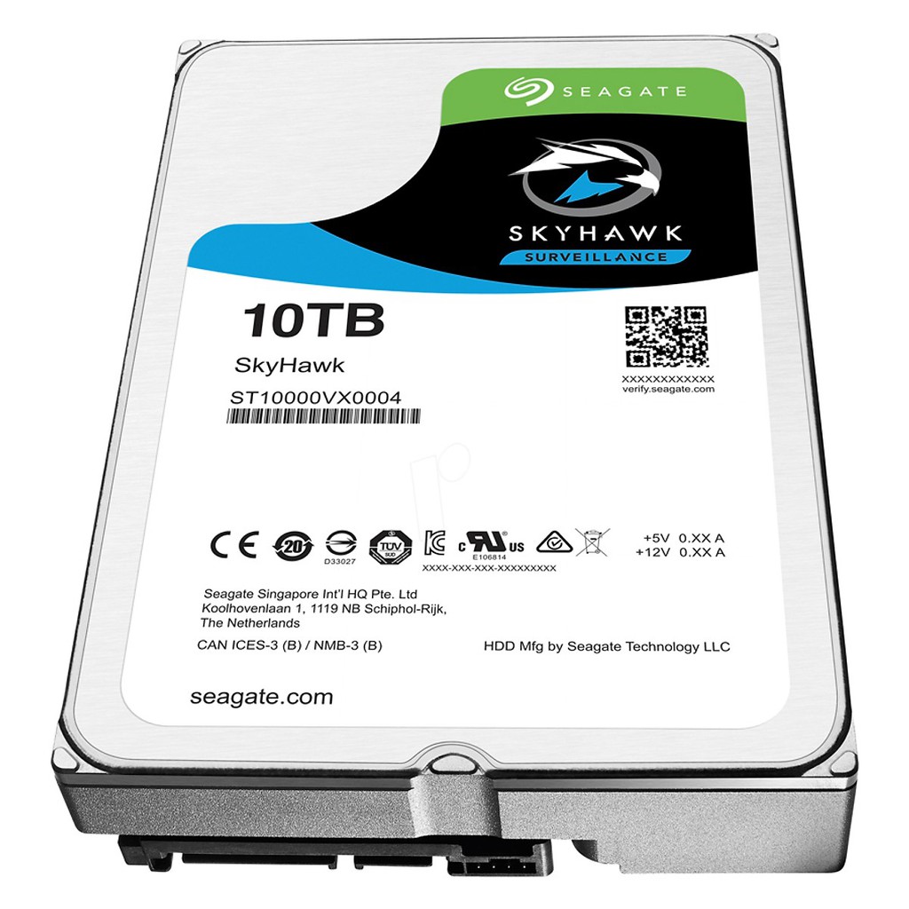 Ổ cứng gắn trong HDD 10TB Seagate Skyhawk camera-