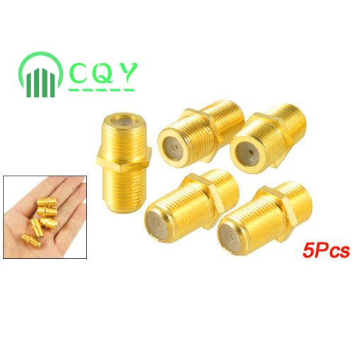 5 Đầu Nối Chuyển Đổi Cổng F-Type Female Sang Coaxial