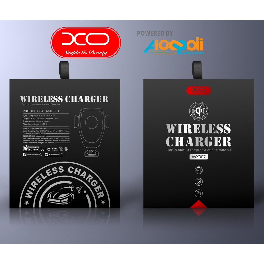 Sạc không dây đặt trên Ô tô tốc độ cao WX007