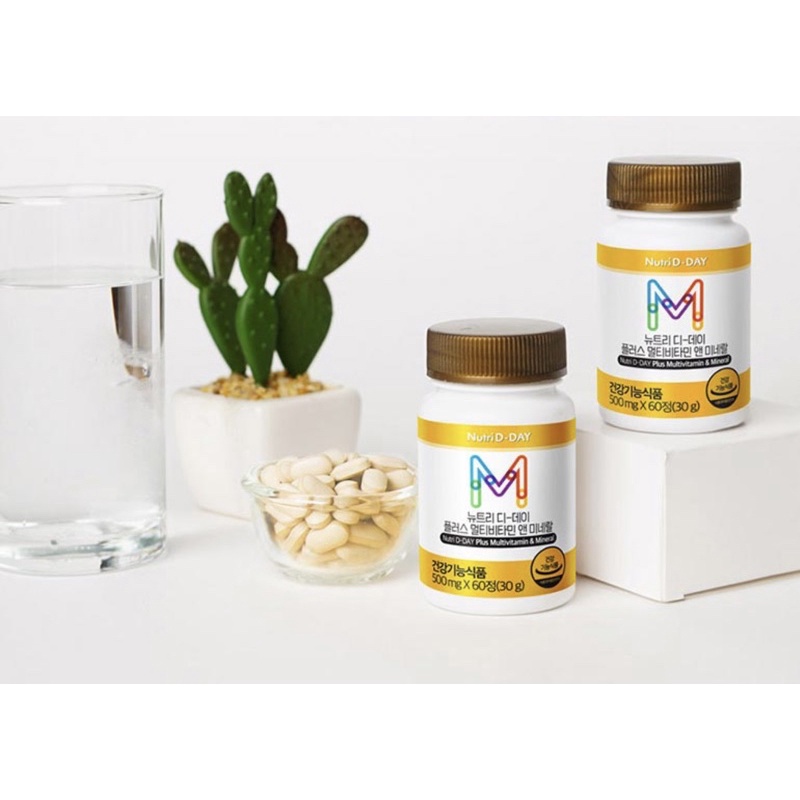 Hộp vitaminn và khoáng Nutri D day