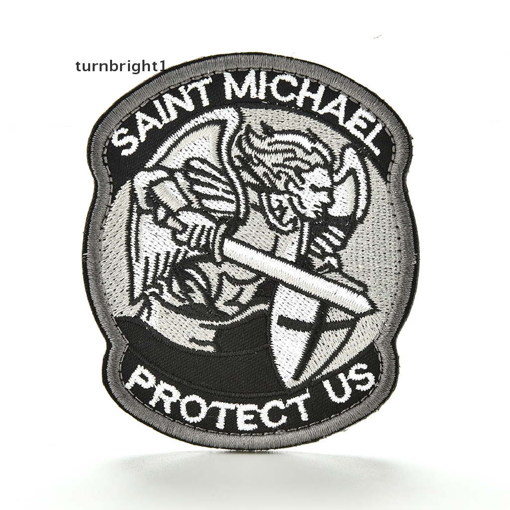 💥💥 Saint St Michael Miếng Vá Dán Bảo Vệ Chiến Thuật Mỹ Quân Đội Mỹ Khóa Dán