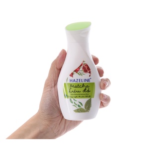 Sữa dưỡng thể Hazeline Matcha lựu đỏ 140ml