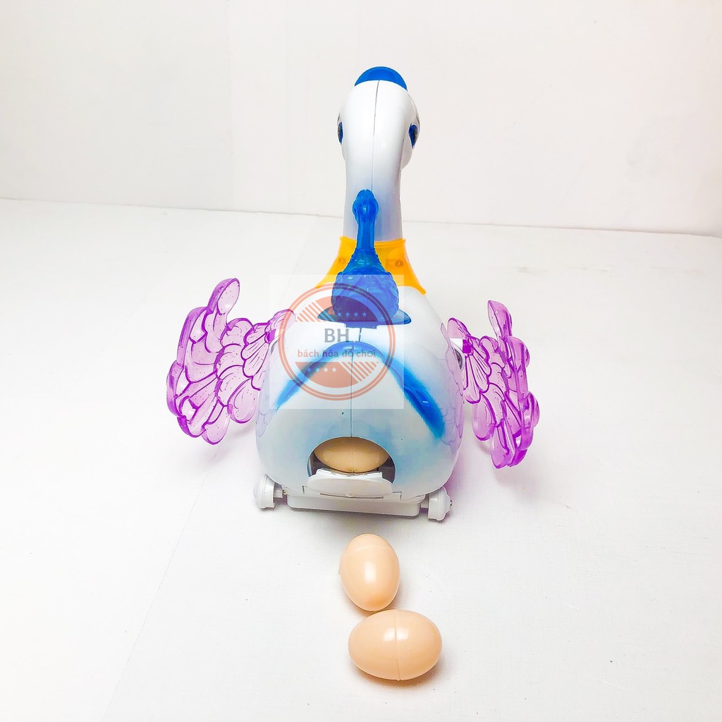 Thiên nga đẻ trứng FREESHIP Đồ chơi cho bé - có đèn nhạc