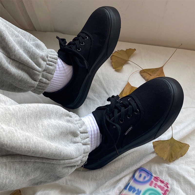 GIÀY THỂ THAO VẢI ĐẾ CAO BASIC