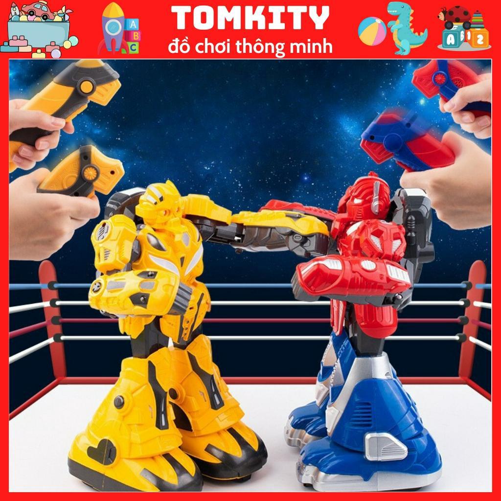 Robot Đồ Chơi Đấm Bốc Điều Khiển Từ Xa Cử Chỉ Tay Cao Cấp, Đồ Chơi Robot Biến Hình Có Âm Thanh Và Đèn Led