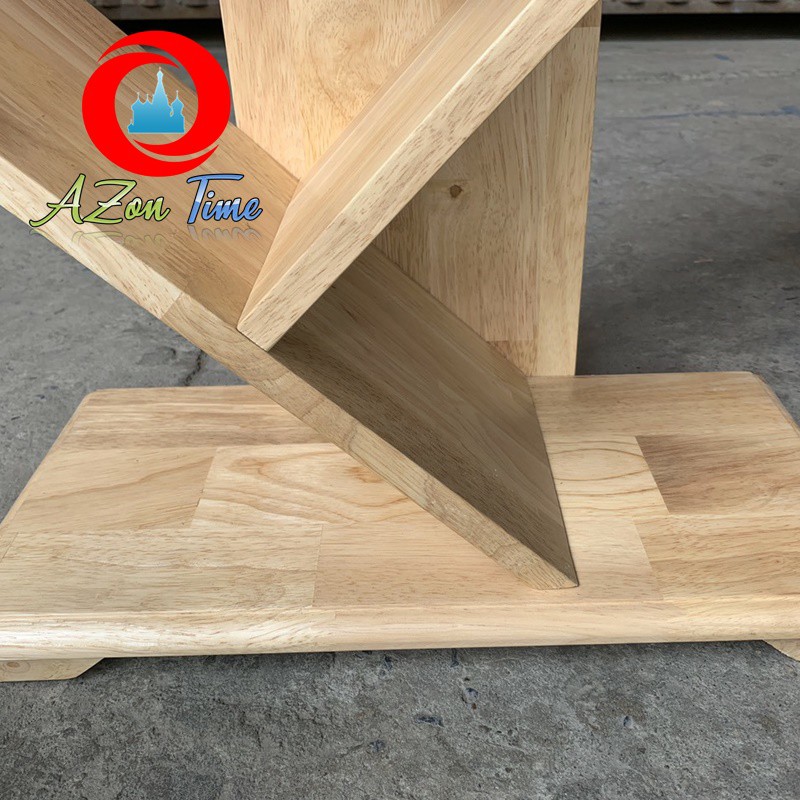 [GỖ XUẤT KHẨU]Kệ Sách Gỗ Hiện Đại Hình Xương Cá Phù Hợp Với Không Gian Nhà Bạn