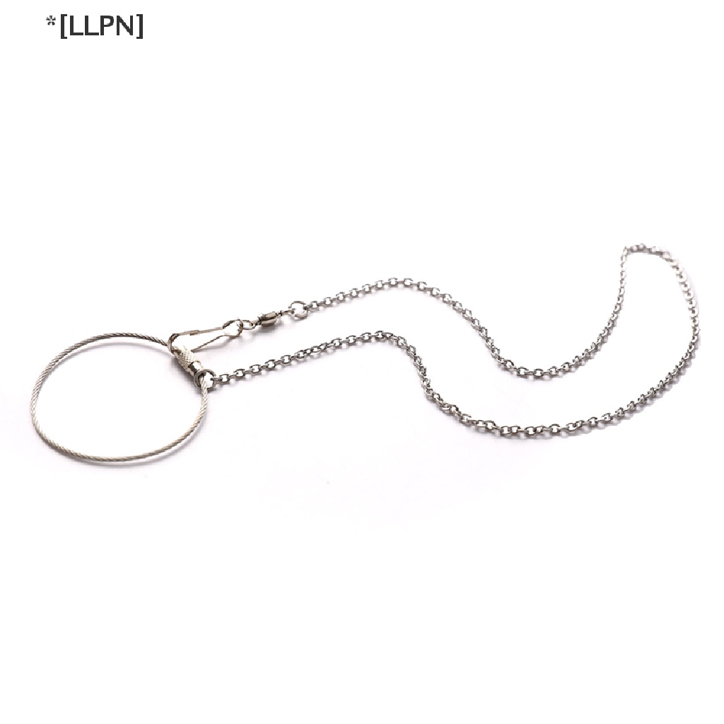 Chuỗi Vòng Đeo Chân Huấn Luyện Chim Vẹt Bằng Thép Không Gỉ