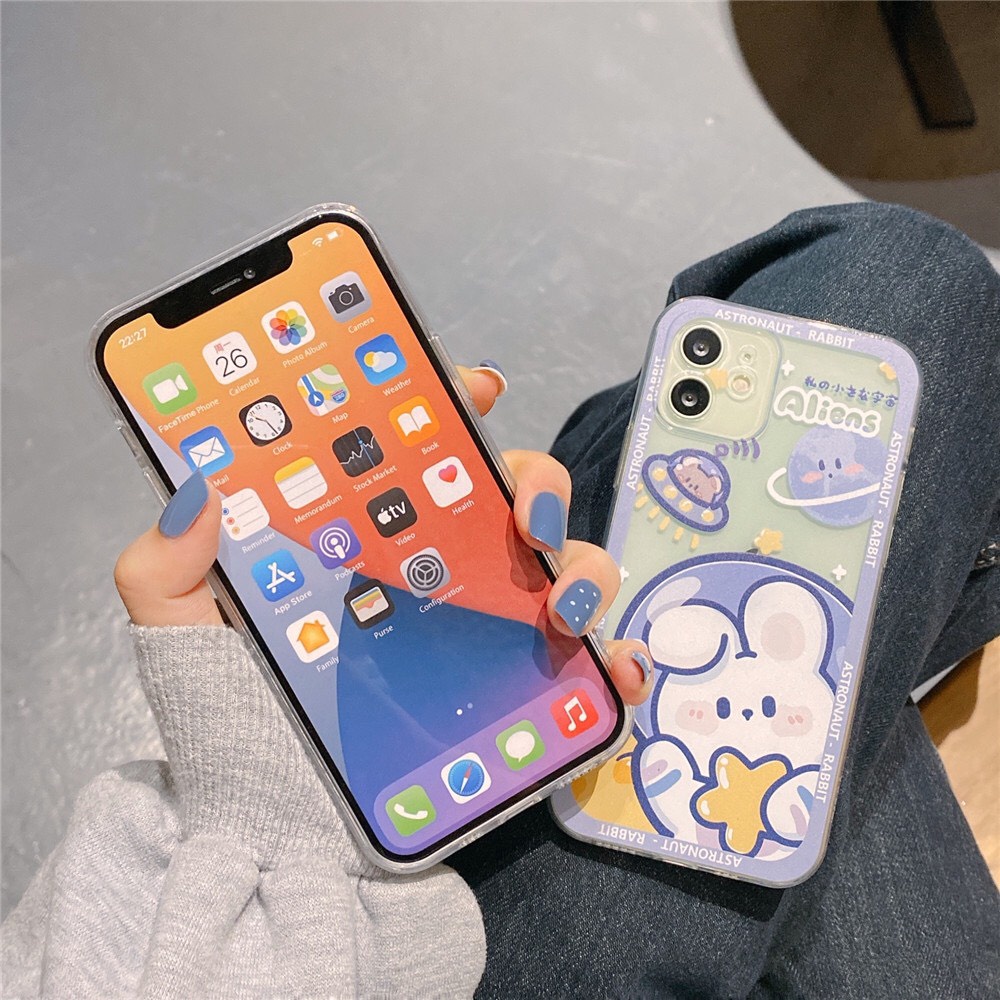 Ốp lưng iphone chống sốc in hình phi hành gia dành cho iphone 6/6s/6plus/6splus/7plus/8plus/x/xs/xsm/11/11promax/12proma