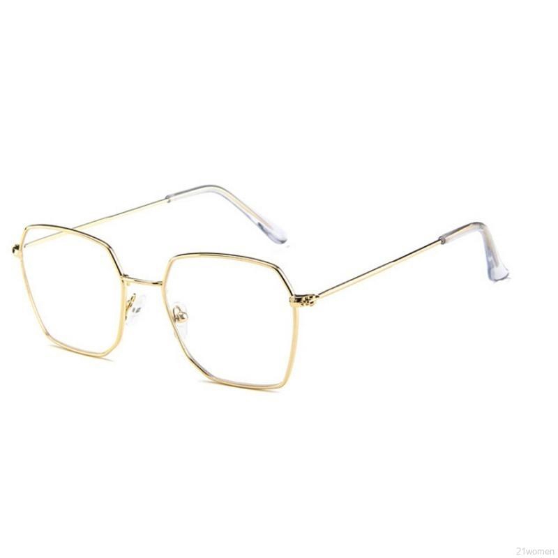 Kính mắt thời trang gọng vuông màu trong suốt cho nữ | BigBuy360 - bigbuy360.vn