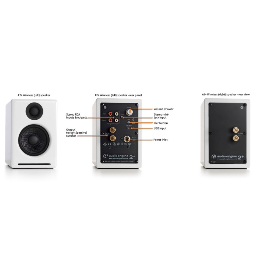 Loa Audioengine A2+ Wireless Chính Hãng - Bảo Hành 12 Tháng