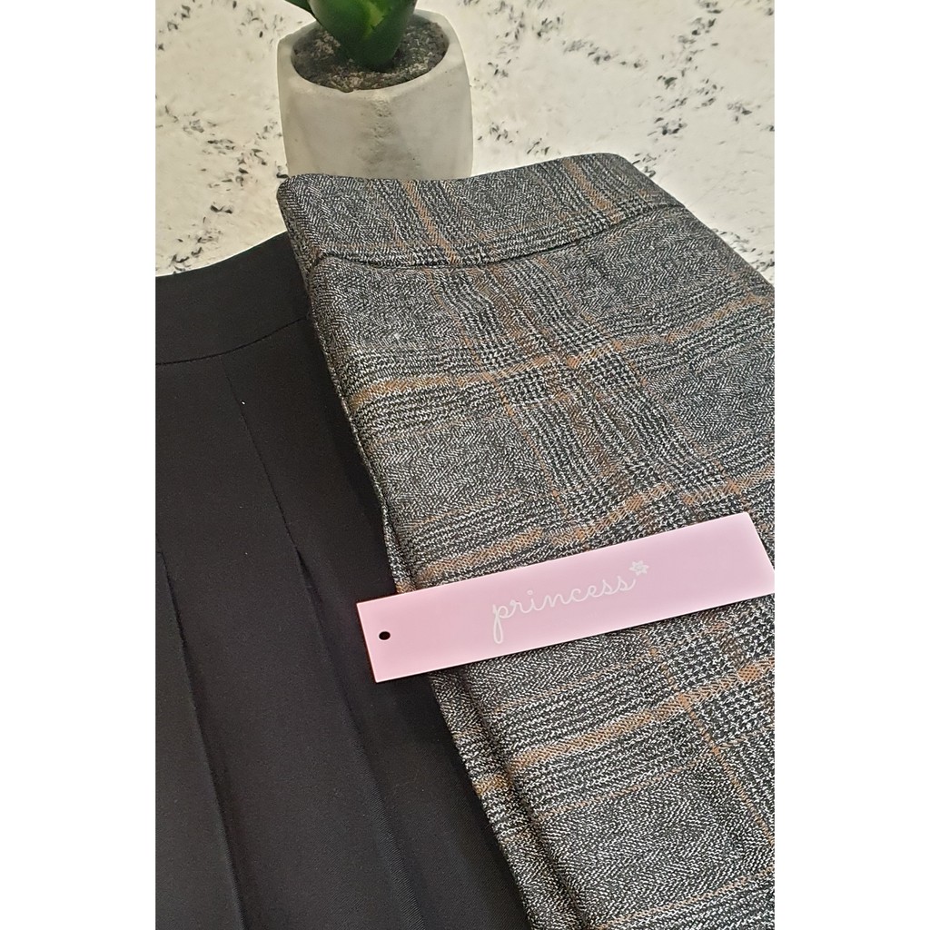 PRINCESS_ẢNH THẬT_CHÂN VÁY TENNIS XẾP LY ĐEN, CARO CHẤT SIÊU ĐẸP | BigBuy360 - bigbuy360.vn