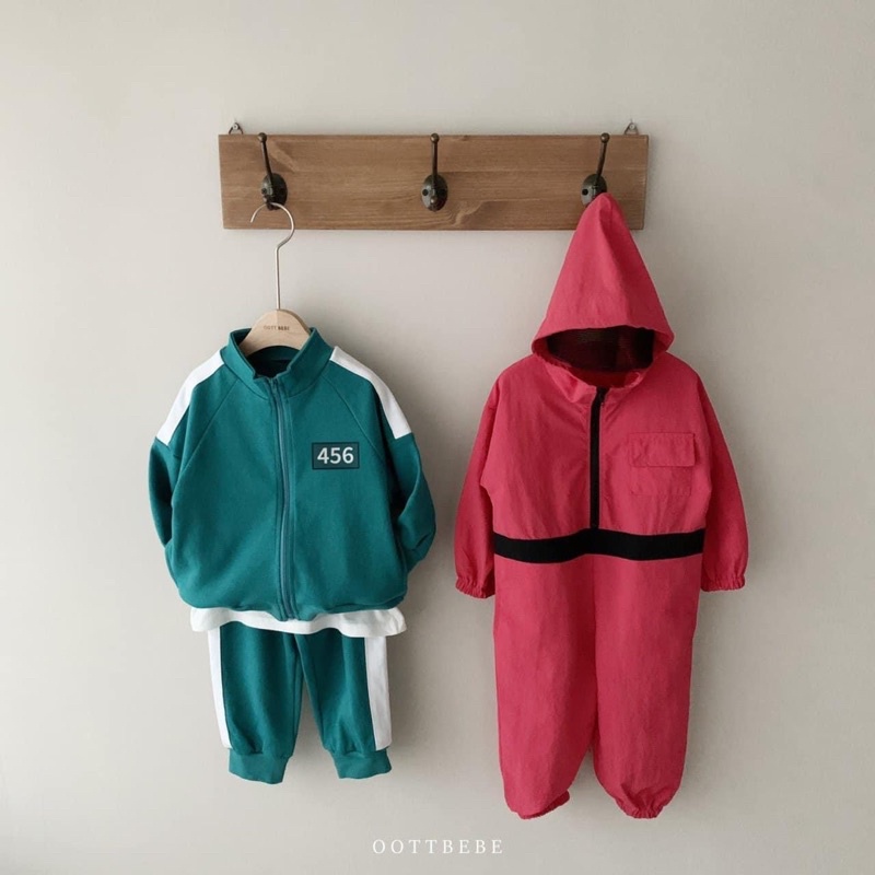 Bộ thun mỏng Squid Game