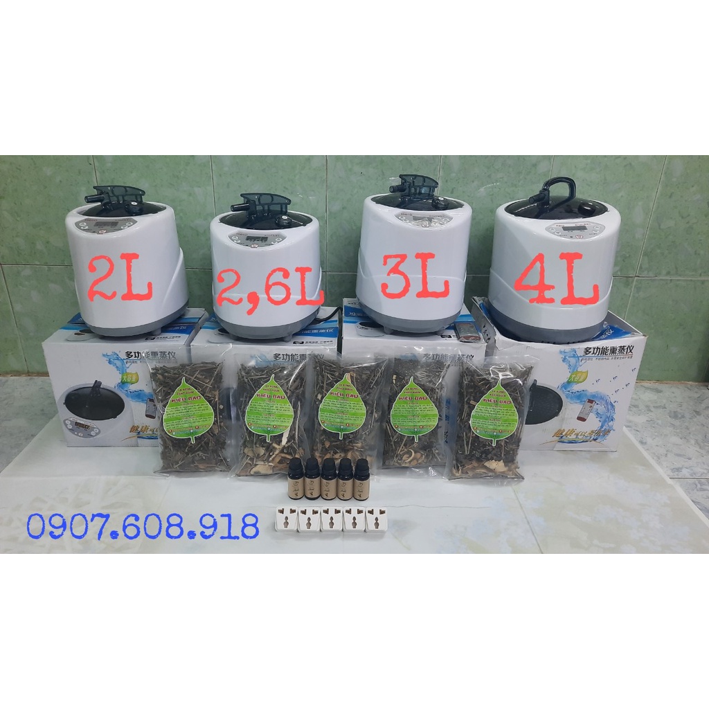 Nồi Xông Hơi Cao Cấp Hero-Có Nhiều Dung Tích Lựa Chọn-Dùng Xông Hơi tại Nhà-Spa-Mẹ Sau Sinh