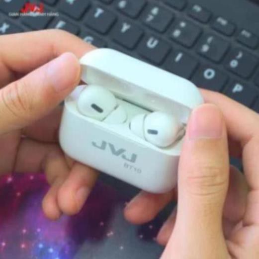 Tai Nghe Không Dây Bluetooth 5.0 JVJ BT10 cao cấp cảm biến vân tay, xuyên âm
