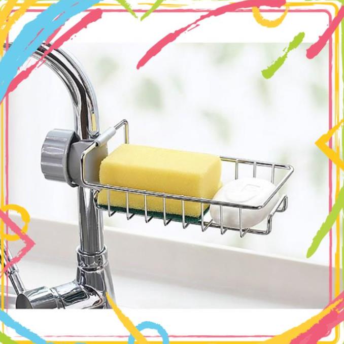 Kệ Để Đồ Rửa Chén Bằng Inox Cạnh Vòi Rửa Không Gỉ, Tiện Dụng Cho Nhà Bếp Của Bạn