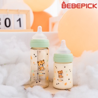 Bình bebepick bản hổ mint - bình sữa núm ti size 150ml - 250ml