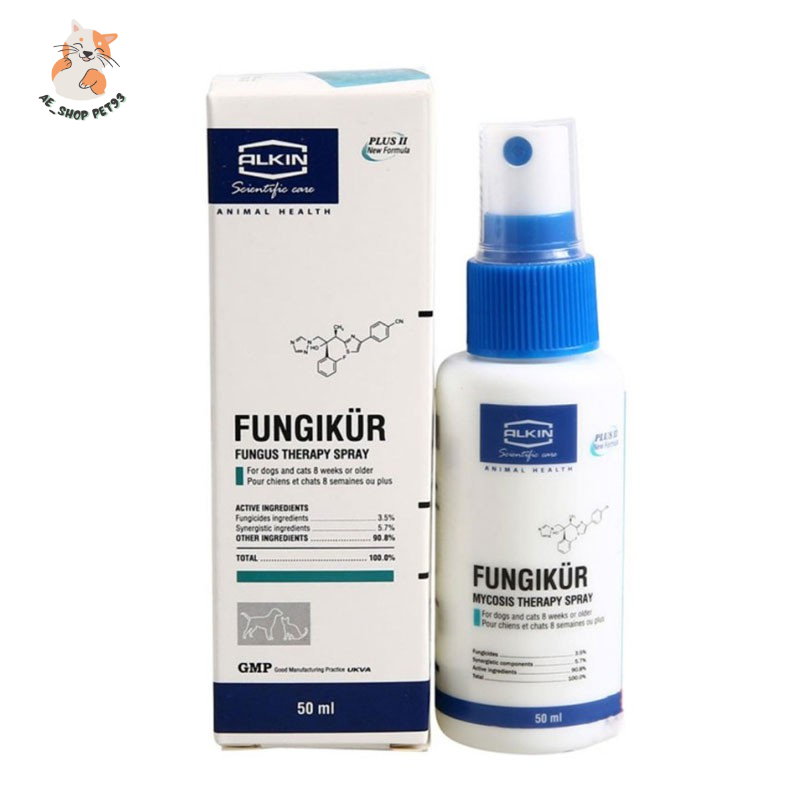 THUỐC XỊT TRỊ NẤM TỐT DÀNH CHO CHÓ MÈO