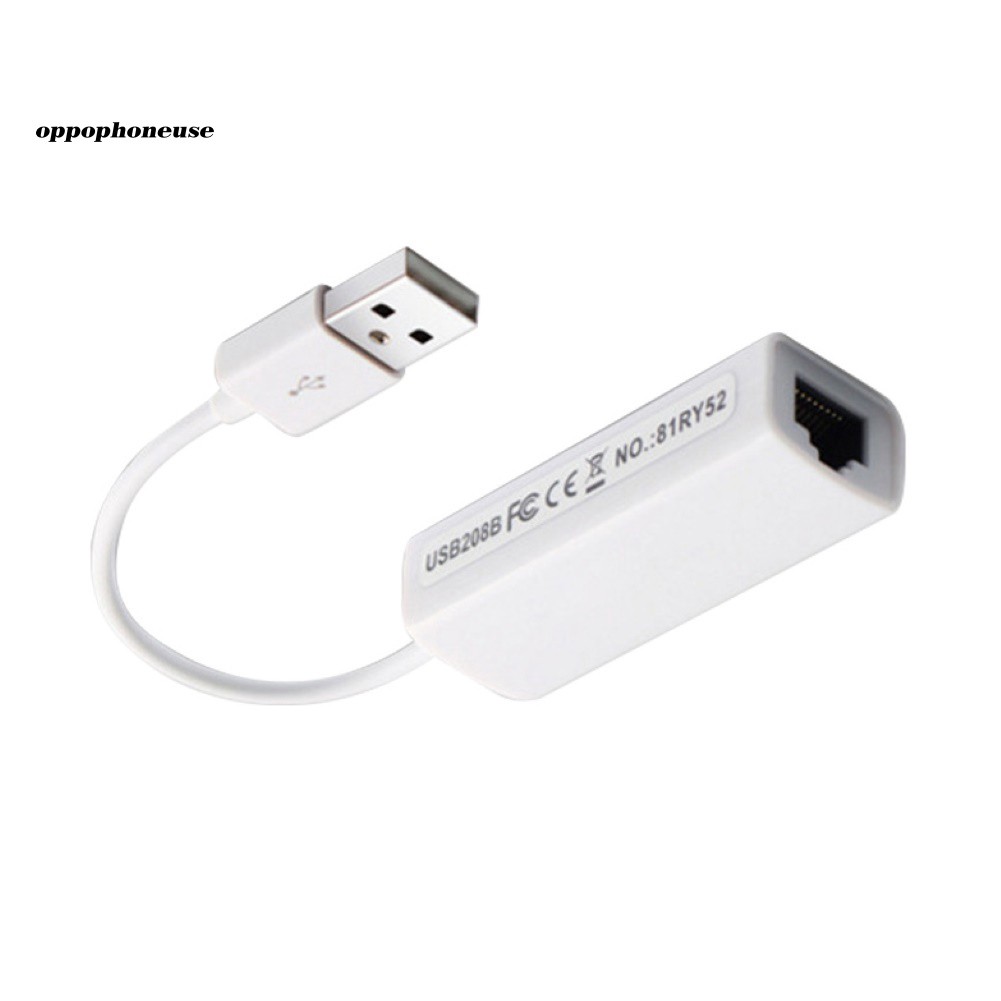 【OPHE】Dây cáp chuyển đổi từ giác cắm USB 2.0 sang cổng RJ45 cho cho dây mạng của máy tính