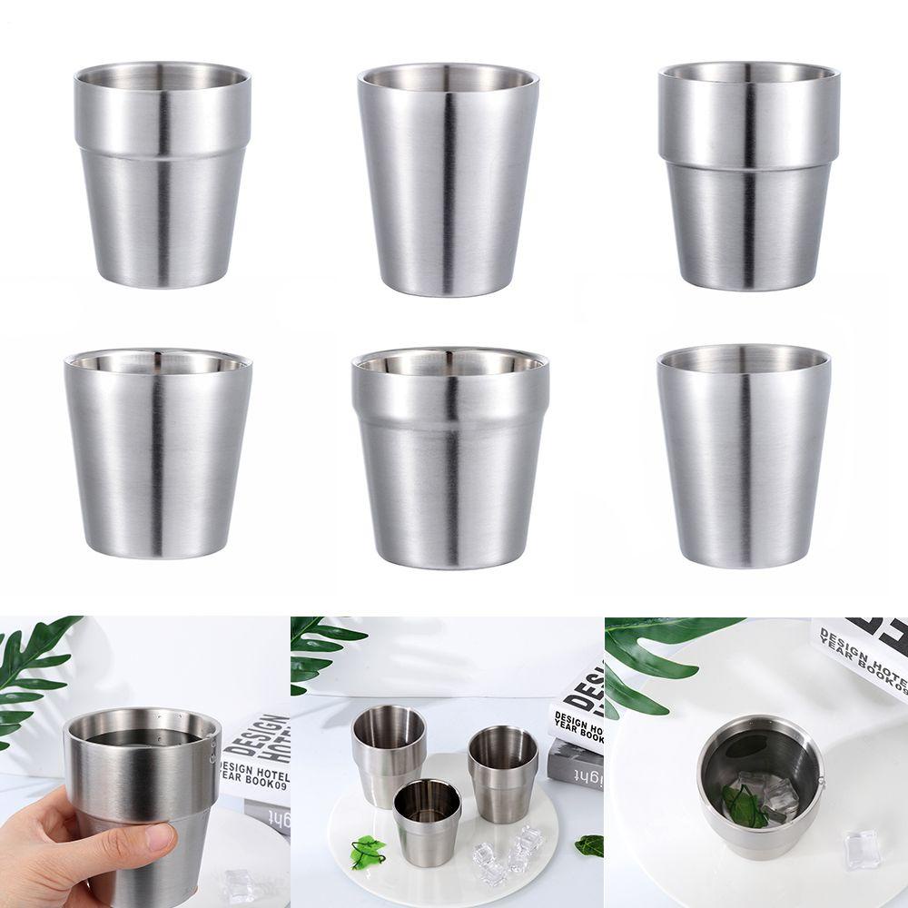 Cốc Uống Bia / Trà / Cà Phê Hai Lớp Treo Tường Nhỏ Gọn Tiện Lợi