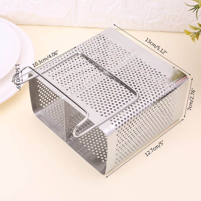 Giá Đỡ Đũa Bằng Thép Không Gỉ Treo Tường Nhà Bếp