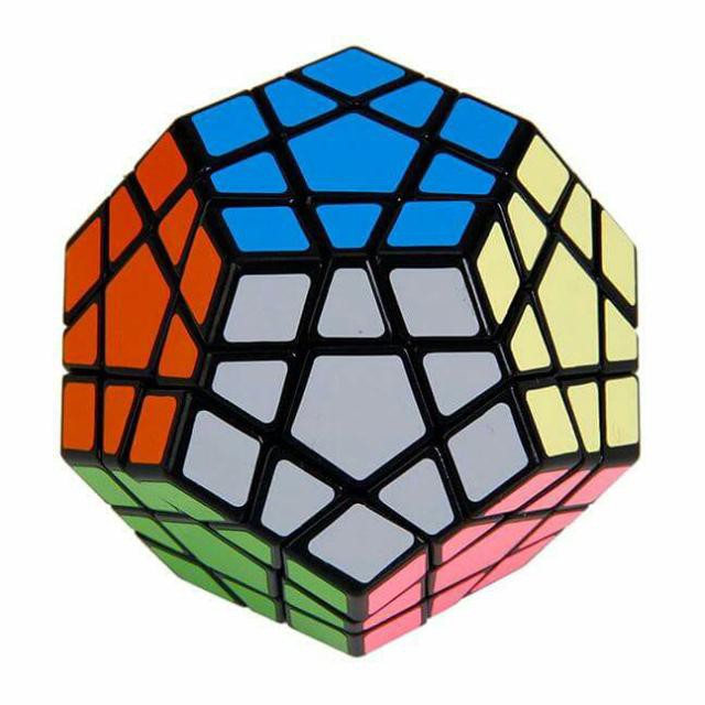 Rubik Megaminx  biến thể 12 Mặt Viền Đen Cao Cấp