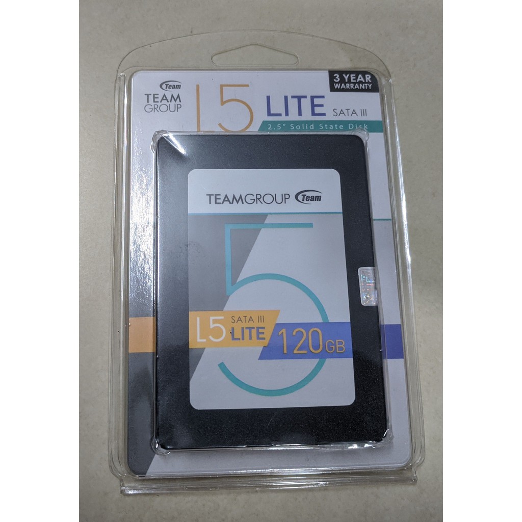 Ổ cứng SSD Team Group L5 LITE 120GB 2.5" Sata III - Bảo hành 3 năm đổi mới | BigBuy360 - bigbuy360.vn