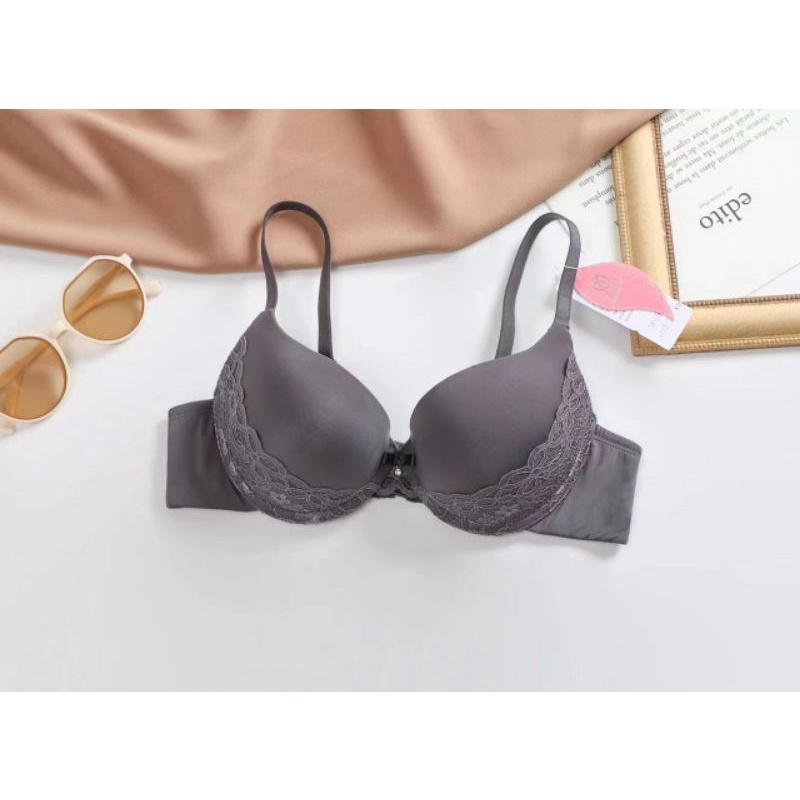 Áo Lót Anny Thái Trơn Mịn - Độn Kép 3CM - Nâng Tự Nhiên - Siêu Gom