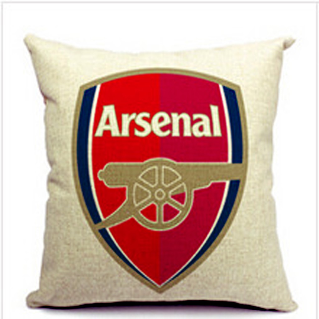 Gối vuông, gối để ghế, gối ôm in logo câu lạc bộ Arsenal