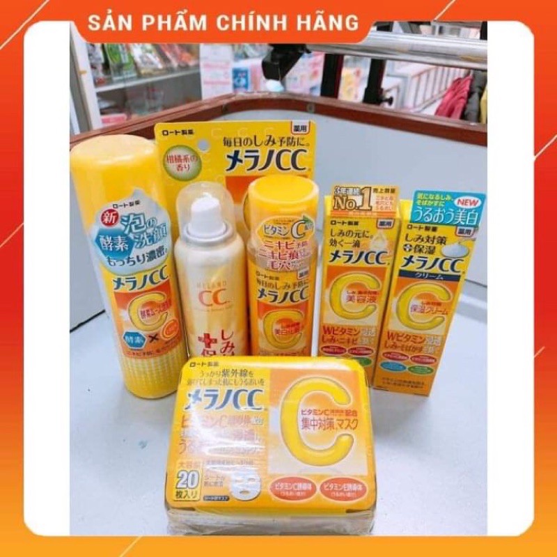 Bộ sản phẩm CcMelano Nhật