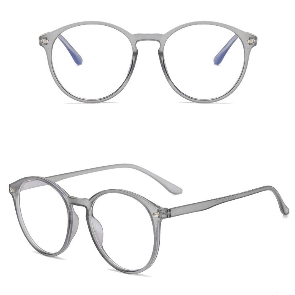 Mắt Kính Gọng Tròn Lớn Chống Ánh Sáng Xanh Thời Trang WMES15H